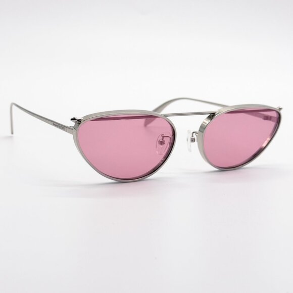 NEW AM0424S 003 ALEXANDER MCQUEEN PINK WOMAN SUNGLASSES main image 7